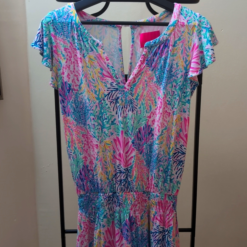 Lilly Pulitzer Ravi Romper. NWOT. SZ SM.